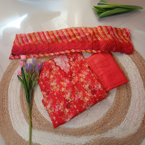 Premium Three Piece Lawn